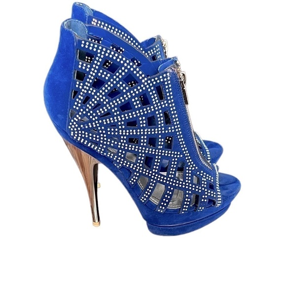 Alba Shoes - Alba Royal Blue Heels